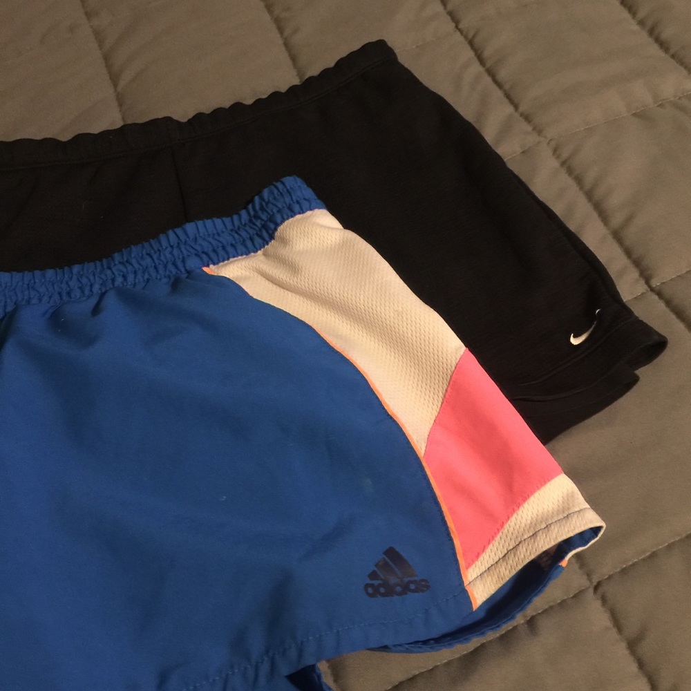 Athletic short set Nike adidas